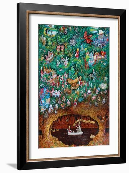 There Once Was a Girl Named Alice-Bill Bell-Framed Giclee Print