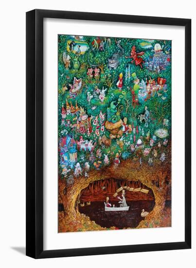 There Once Was a Girl Named Alice-Bill Bell-Framed Giclee Print