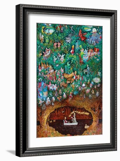 There Once Was a Girl Named Alice-Bill Bell-Framed Giclee Print