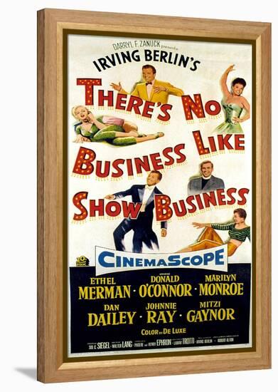There's No Business Like Show Business, 1954-null-Framed Stretched Canvas
