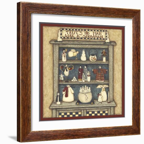 There's No Man Like a Snowman-Robin Betterley-Framed Giclee Print