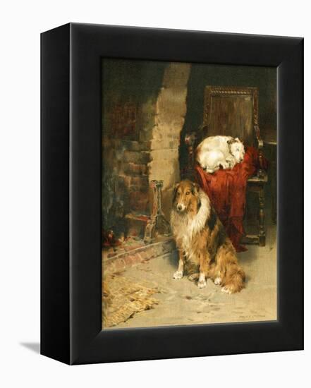 There's No Place Like Home-Philip Eustace Stretton-Framed Premier Image Canvas