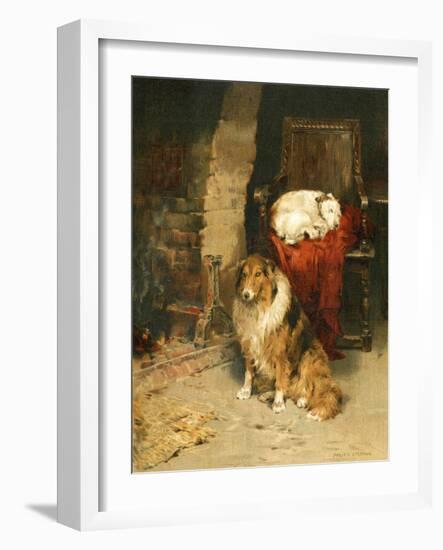 There's No Place Like Home-Philip Eustace Stretton-Framed Giclee Print