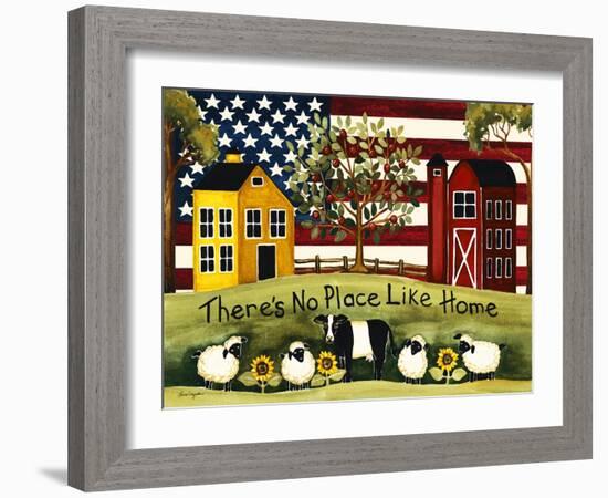 There’S No Place Like Home-Laurie Korsgaden-Framed Giclee Print