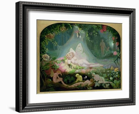 There Sleeps Titania, 1872-John Simmons-Framed Giclee Print