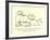 There Was an Old Man of Ancona, Who Found a Small Dog with No Owner-Edward Lear-Framed Giclee Print