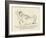 There Was an Old Man of Dunrose; a Parrot Seized Hold of His Nose-Edward Lear-Framed Giclee Print