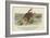 There Was an Old Person of Ems, Who Casually Fell in the Thames-Edward Lear-Framed Giclee Print