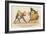 There Was an Old Person of Prague, Who Was Suddenly Seized with the Plague-Edward Lear-Framed Giclee Print