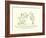 There Was an Old Person of Sark, Who Made an Unpleasant Remark-Edward Lear-Framed Giclee Print