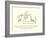 There Was an Old Person of Ware, Who Rode on the Back of a Bear-Edward Lear-Framed Giclee Print