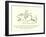 There Was an Old Person of Ware, Who Rode on the Back of a Bear-Edward Lear-Framed Giclee Print