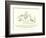 There Was an Old Person of Ware, Who Rode on the Back of a Bear-Edward Lear-Framed Giclee Print