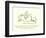 There Was an Old Person of Ware, Who Rode on the Back of a Bear-Edward Lear-Framed Giclee Print