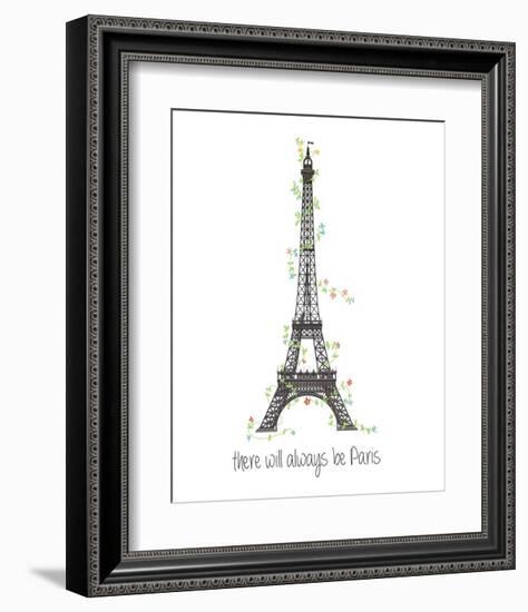 There Will Always Be Paris-Jan Weiss-Framed Art Print