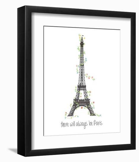 There Will Always Be Paris-Jan Weiss-Framed Art Print