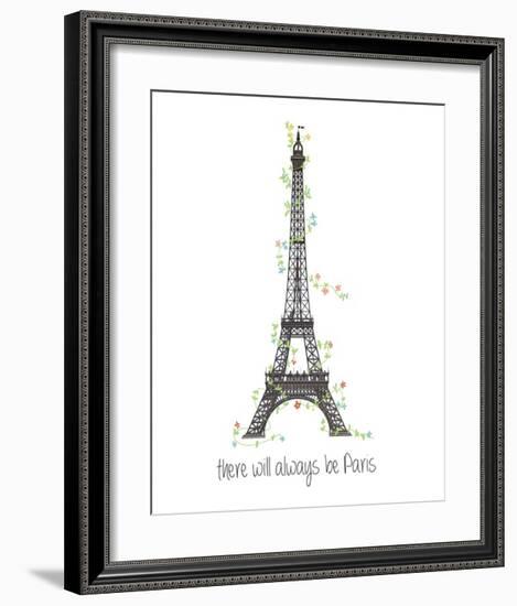 There Will Always Be Paris-Jan Weiss-Framed Art Print