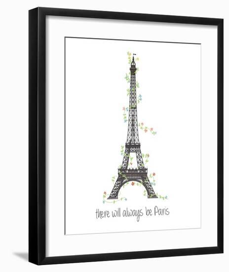 There Will Always Be Paris-Jan Weiss-Framed Art Print