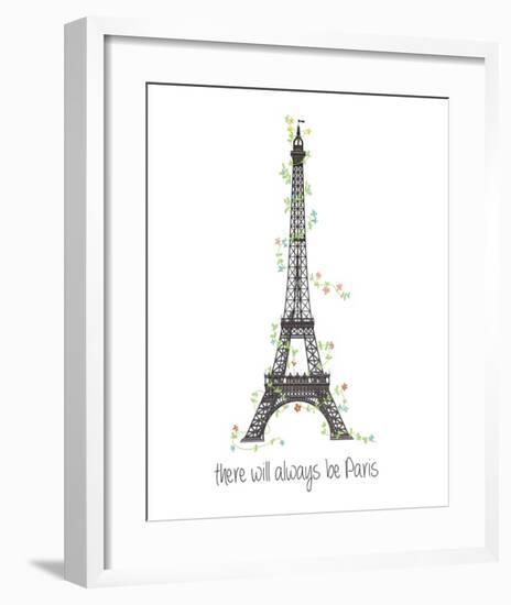 There Will Always Be Paris-Jan Weiss-Framed Art Print