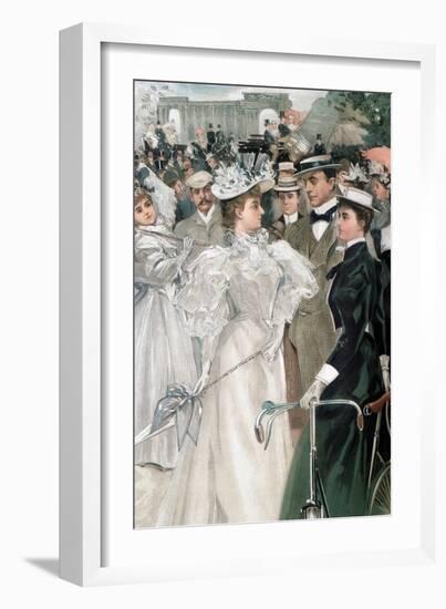 Theresa, Marchioness of Londonderry, 1896-Hal Hurst-Framed Giclee Print