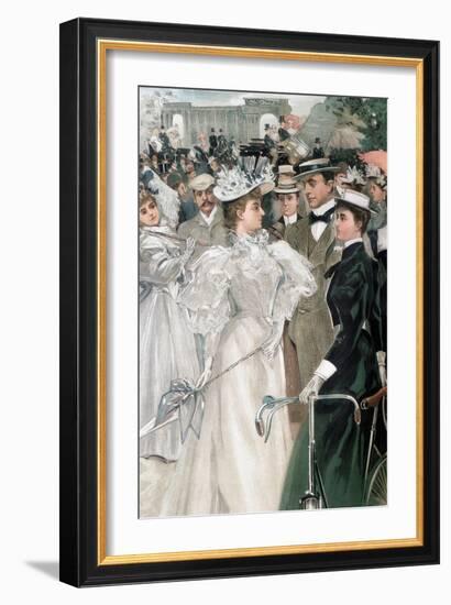 Theresa, Marchioness of Londonderry, 1896-Hal Hurst-Framed Giclee Print