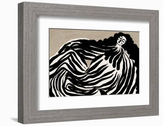 Therhereandnow-Treechild-Framed Photographic Print