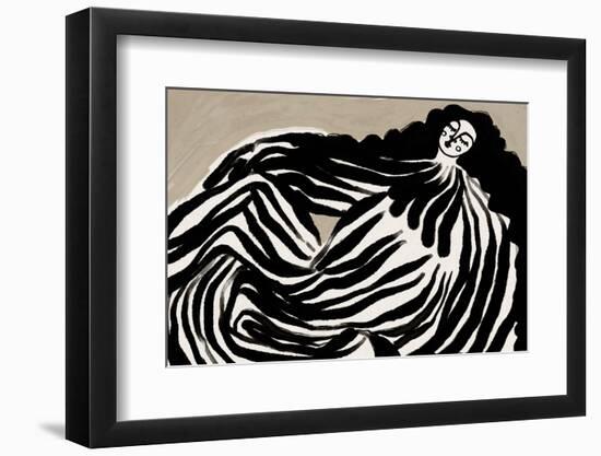 Therhereandnow-Treechild-Framed Photographic Print