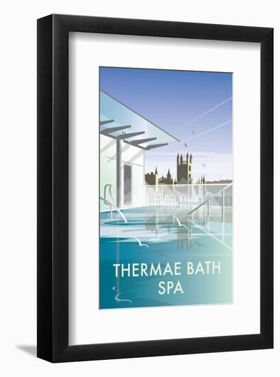 Thermae Bath Spa - Dave Thompson Contemporary Travel Print-Dave Thompson-Framed Giclee Print