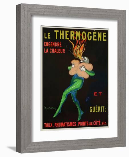 Thermogène Warms You Up, 1909-Leonetto Cappiello-Framed Art Print