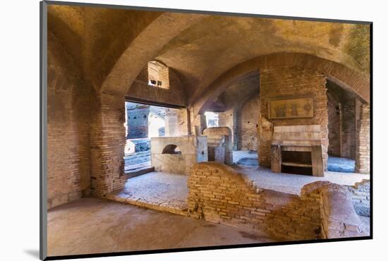 Thermopolium (Roman bar for hot food and drink), Ostia Antica-Nico Tondini-Mounted Photographic Print