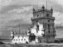 Belém Tower, Lisbon, Portugal, 19th Century-Therond-Framed Giclee Print