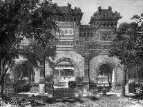 Temple of Confucius, Peking, China, 19th Century-Therond-Giclee Print