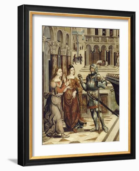 Thésée et le Minotaure-des Cassoni Campana Maître-Framed Giclee Print