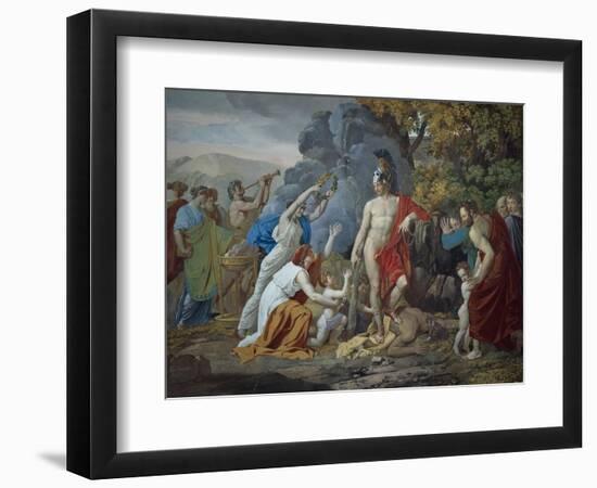 Theseus and the Minotaur, 1824-Giuseppe Castiglione-Framed Giclee Print