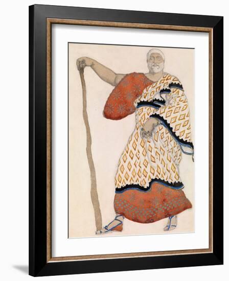 Theseus in 'Oedipus at Colonus'-Leon Bakst-Framed Premium Giclee Print