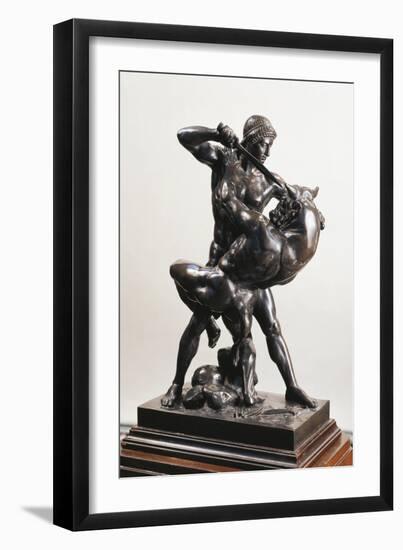 Theseus Slaying the Minotaur-Antoine-Louis Barye-Framed Giclee Print