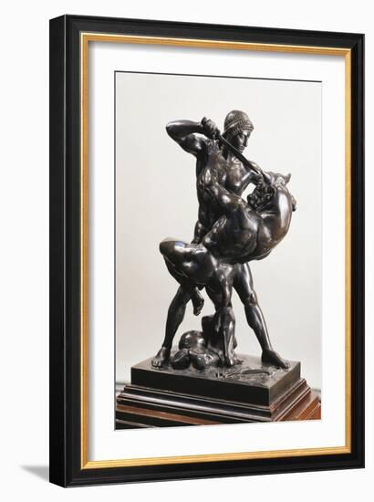 Theseus Slaying the Minotaur-Antoine-Louis Barye-Framed Giclee Print
