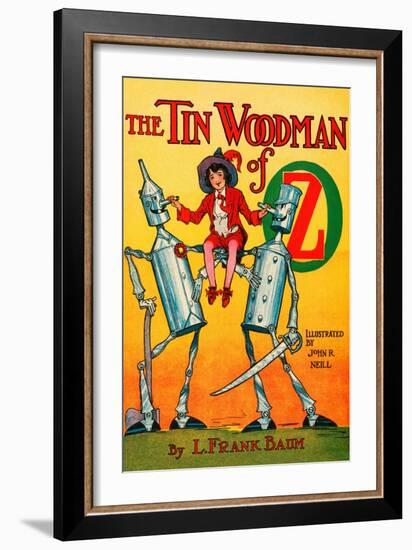 Thetin Woodsman of Oz-John R. Neill-Framed Art Print