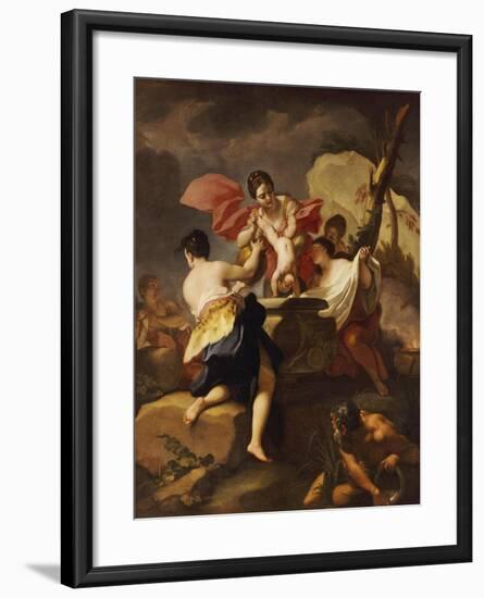 Thetis Dipping the Infant Achilles Into Water from the Styx-Antonio Balestra-Framed Giclee Print