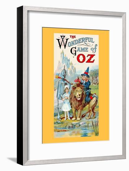 Thewonderful Game of Oz-John R. Neill-Framed Art Print