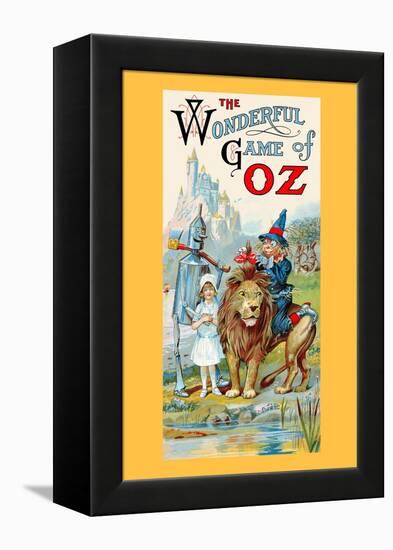 Thewonderful Game of Oz-John R. Neill-Framed Stretched Canvas