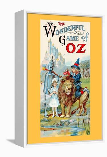 Thewonderful Game of Oz-John R. Neill-Framed Stretched Canvas