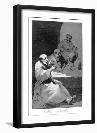 They are Hot, 1799-Francisco de Goya-Framed Giclee Print