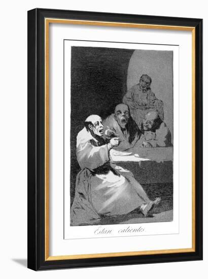 They are Hot, 1799-Francisco de Goya-Framed Giclee Print