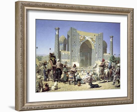 They are Triumphant, C1871-C1872-Vasily Vereshchagin-Framed Giclee Print