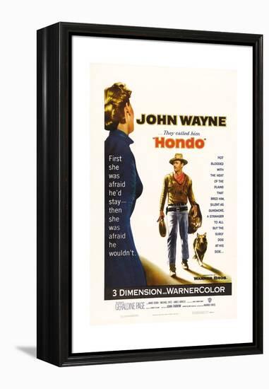 They Called Him Hondo, 1953, "Hondo" Directed by John Farrow-null-Framed Premier Image Canvas