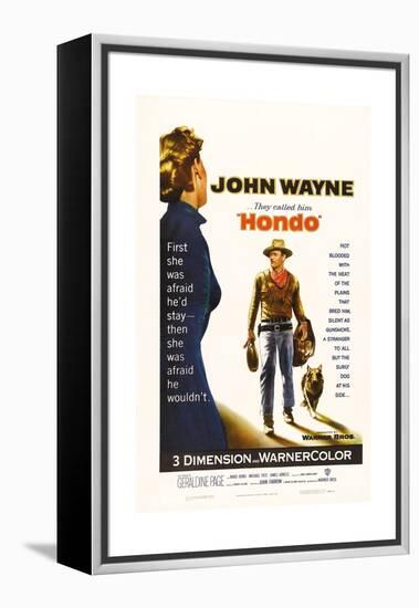 They Called Him Hondo, 1953, "Hondo" Directed by John Farrow-null-Framed Premier Image Canvas