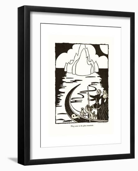 They Came To The Glass Mountain-Frank Dobias-Framed Art Print