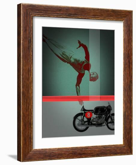 They Crossed The Line-NaxArt-Framed Art Print