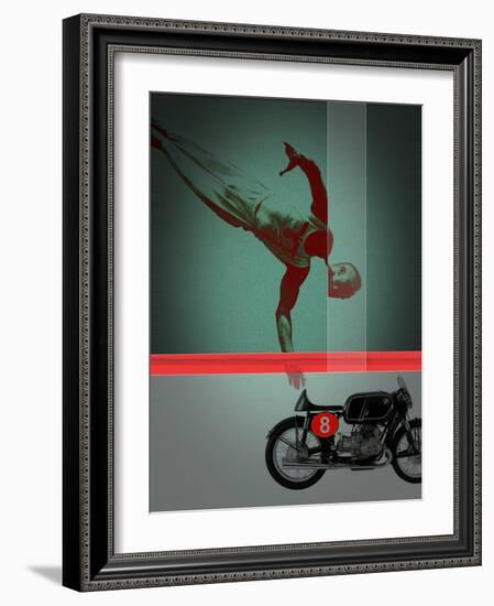 They Crossed The Line-NaxArt-Framed Art Print